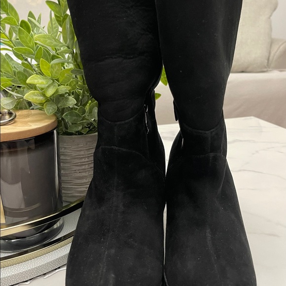 Aukoala Australia Grace Black Suede Boots - Picture 3 of 12
